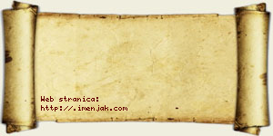 Staša Joksić vizit kartica